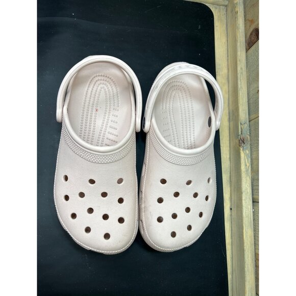 Unisex Crocs Classic Clog Sandals Womens 9 Mens 7 Pink - Picture 3 of 6